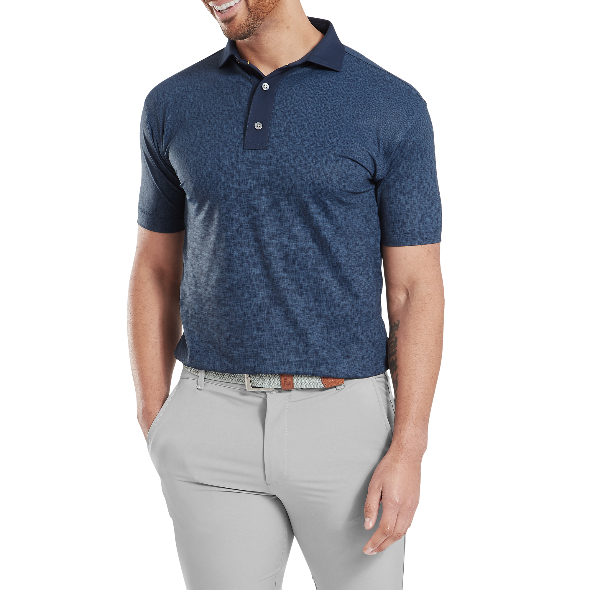 Etched Texture Print Lisle