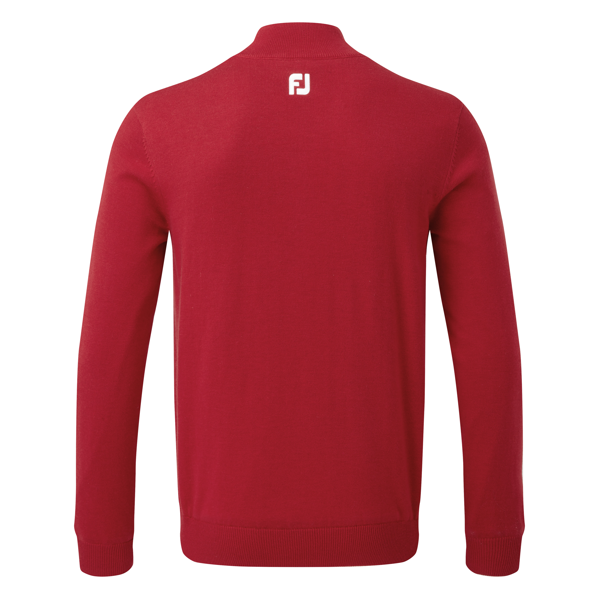 Wool Blend 1/2 Zip Lined Pullover