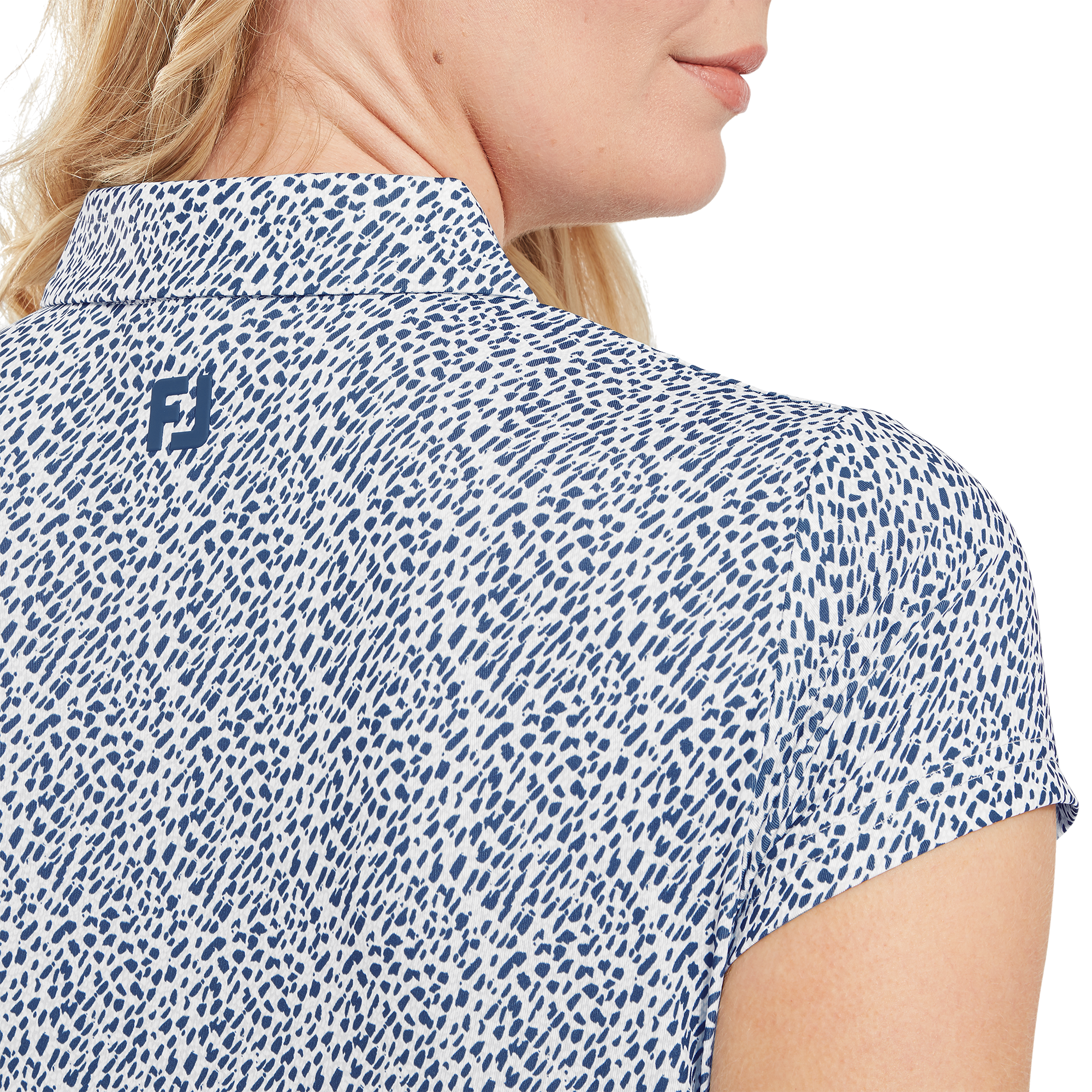 Animal Print Cap Sleeve Lisle