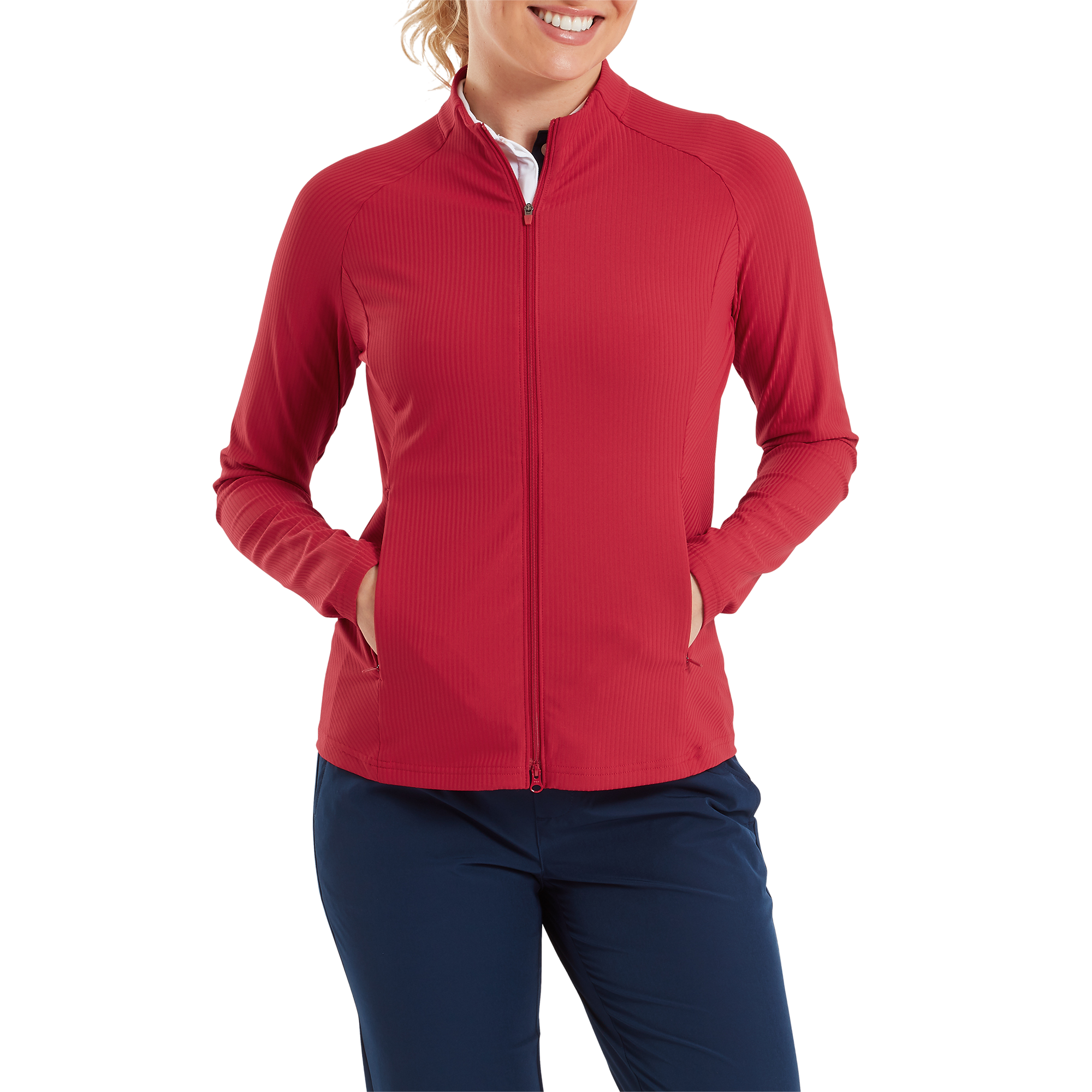Full-Zip Rib Midlayer