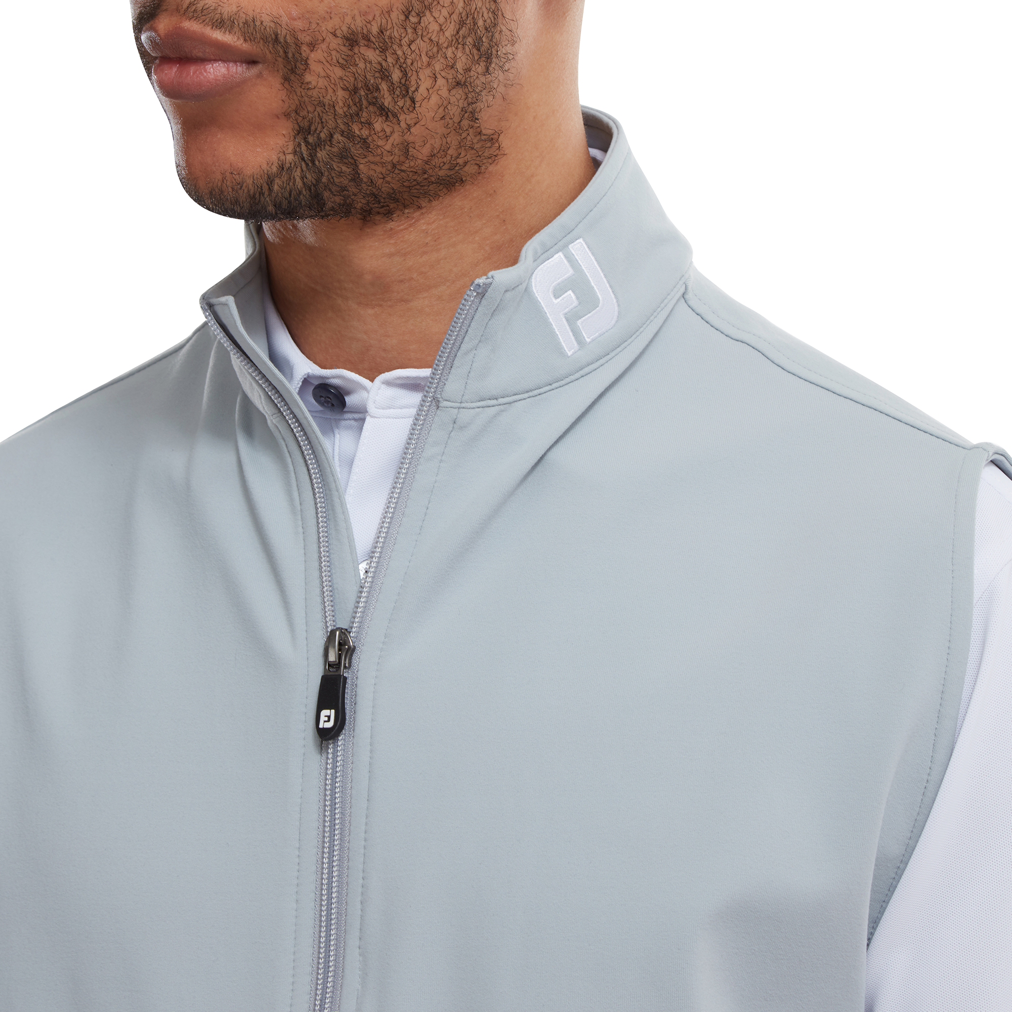 Full-Zip Knit Vest