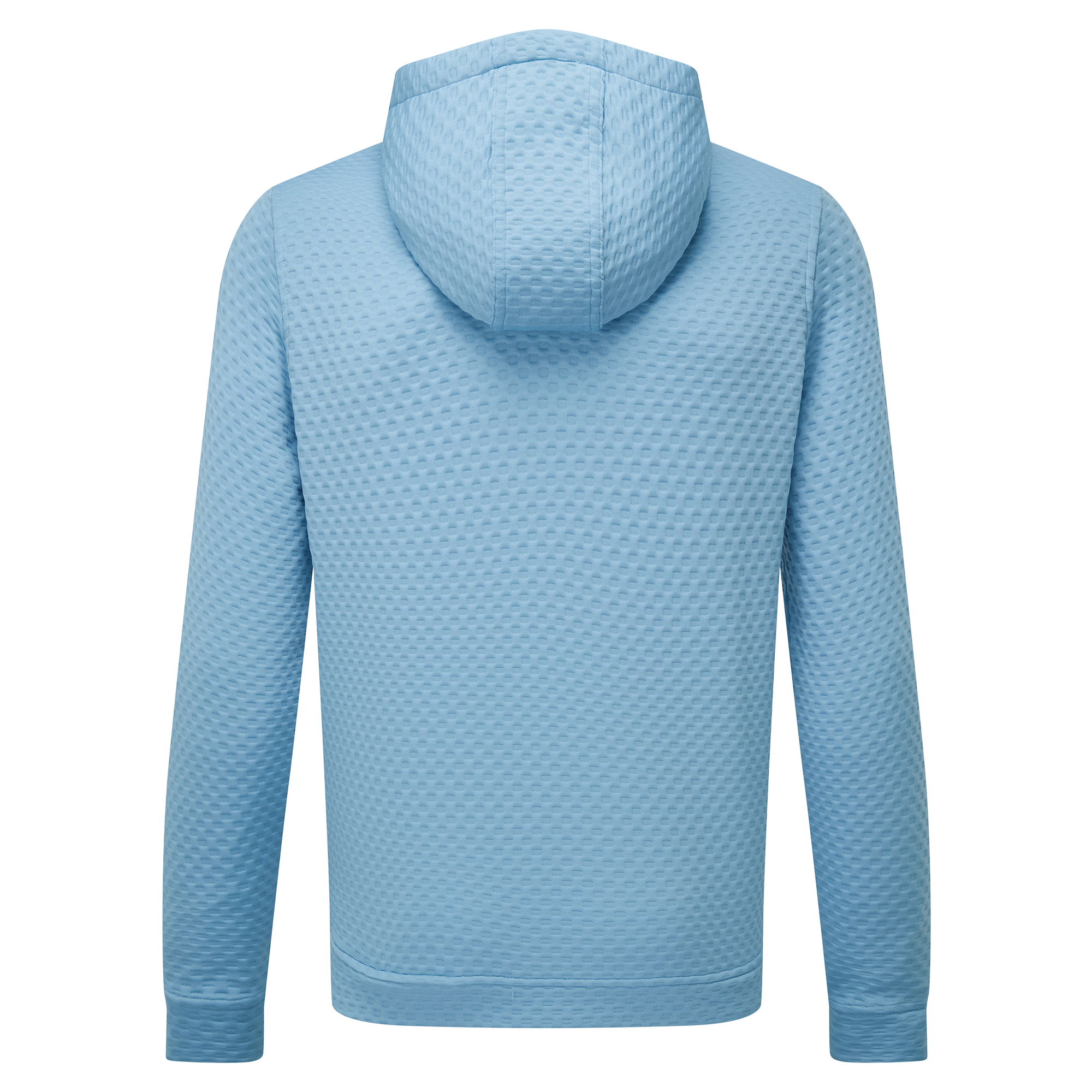 Textured Knit Hoodie