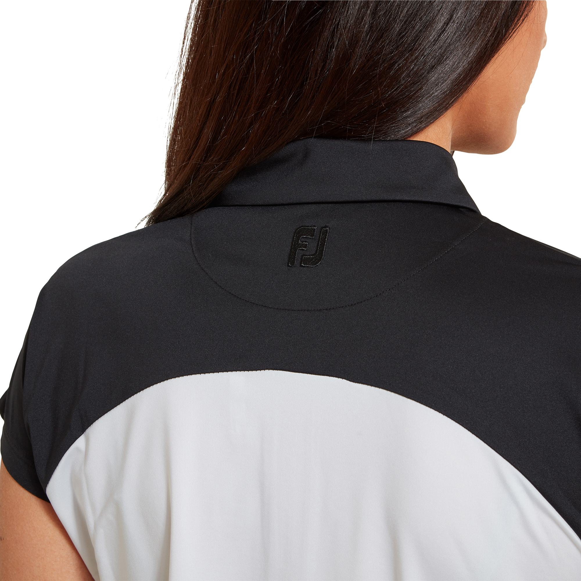 Cap Sleeve Colour Block Lisle