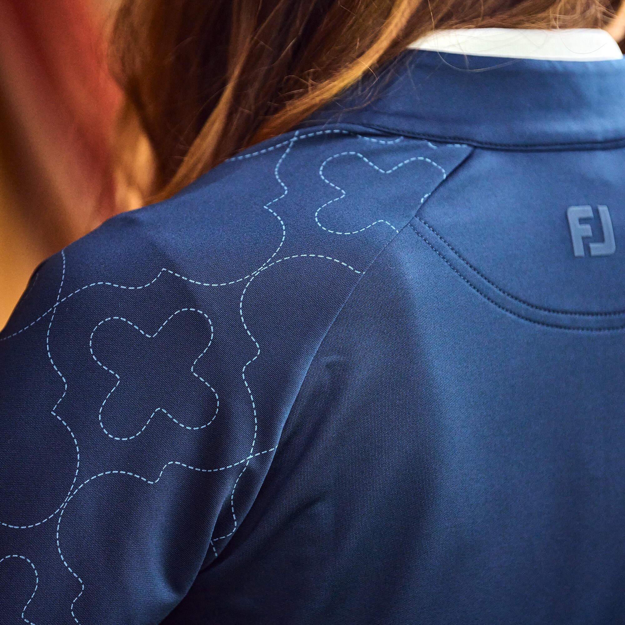 Midlayer Full Zip Printed Sleeve