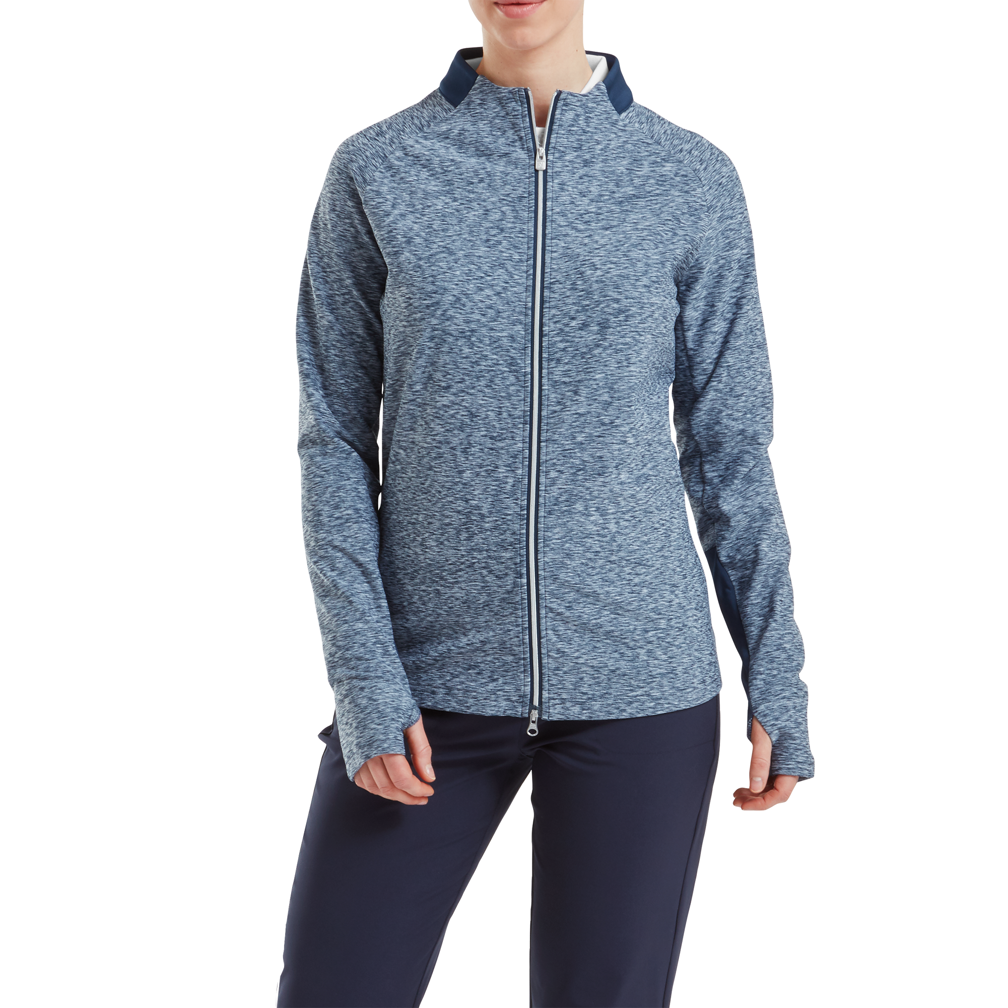 Women's Full-Zip Space Dye Thermal Midlayer
