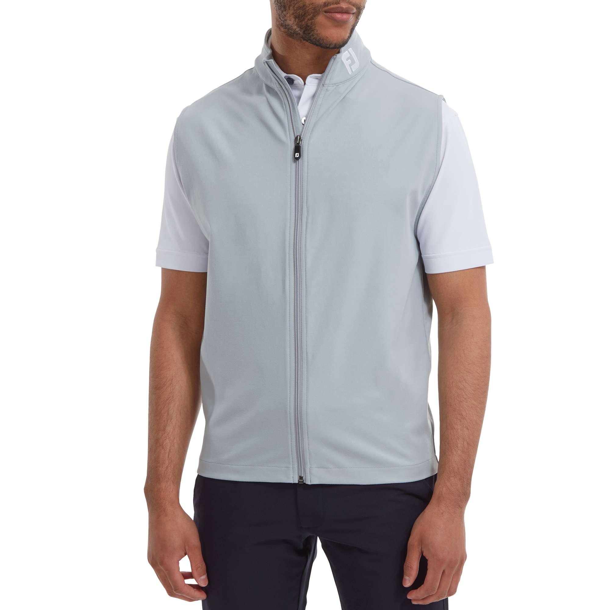 Full-Zip Knit Vest