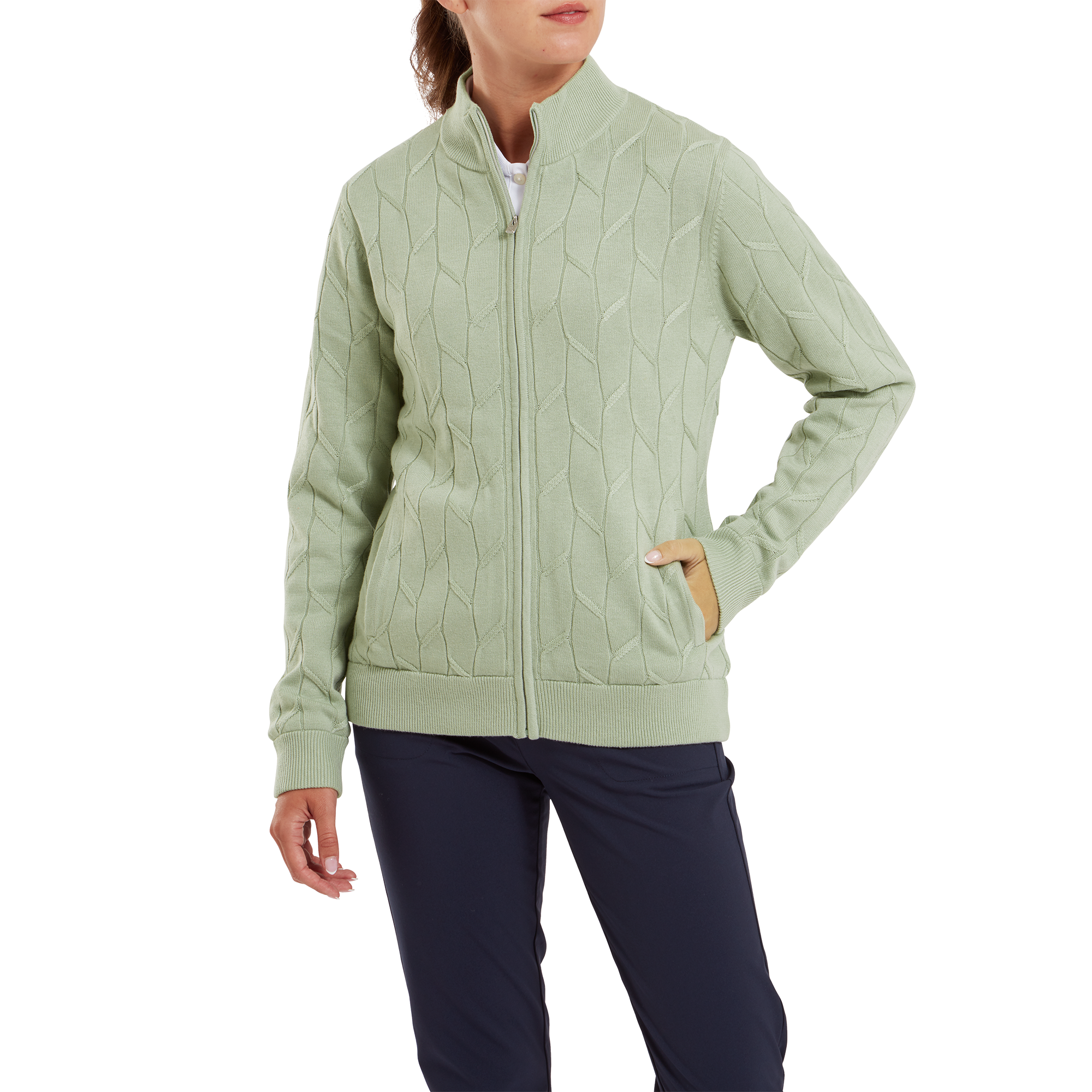 Women's Full-Zip Lined Pullover