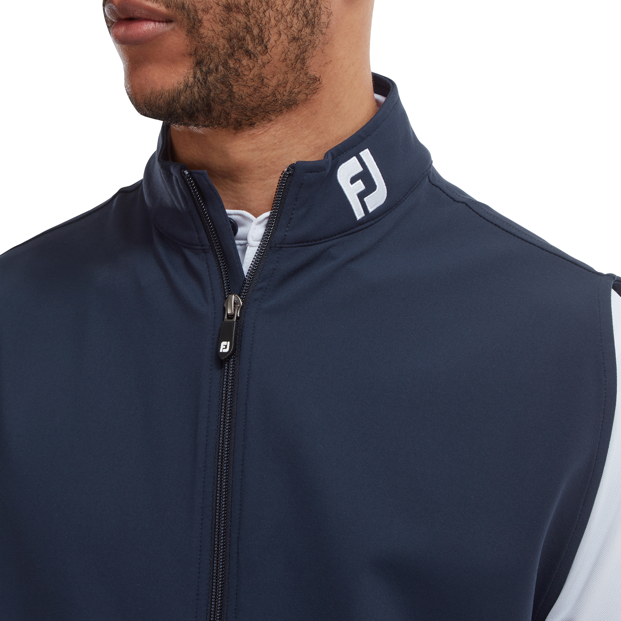 Full-Zip Knit Vest