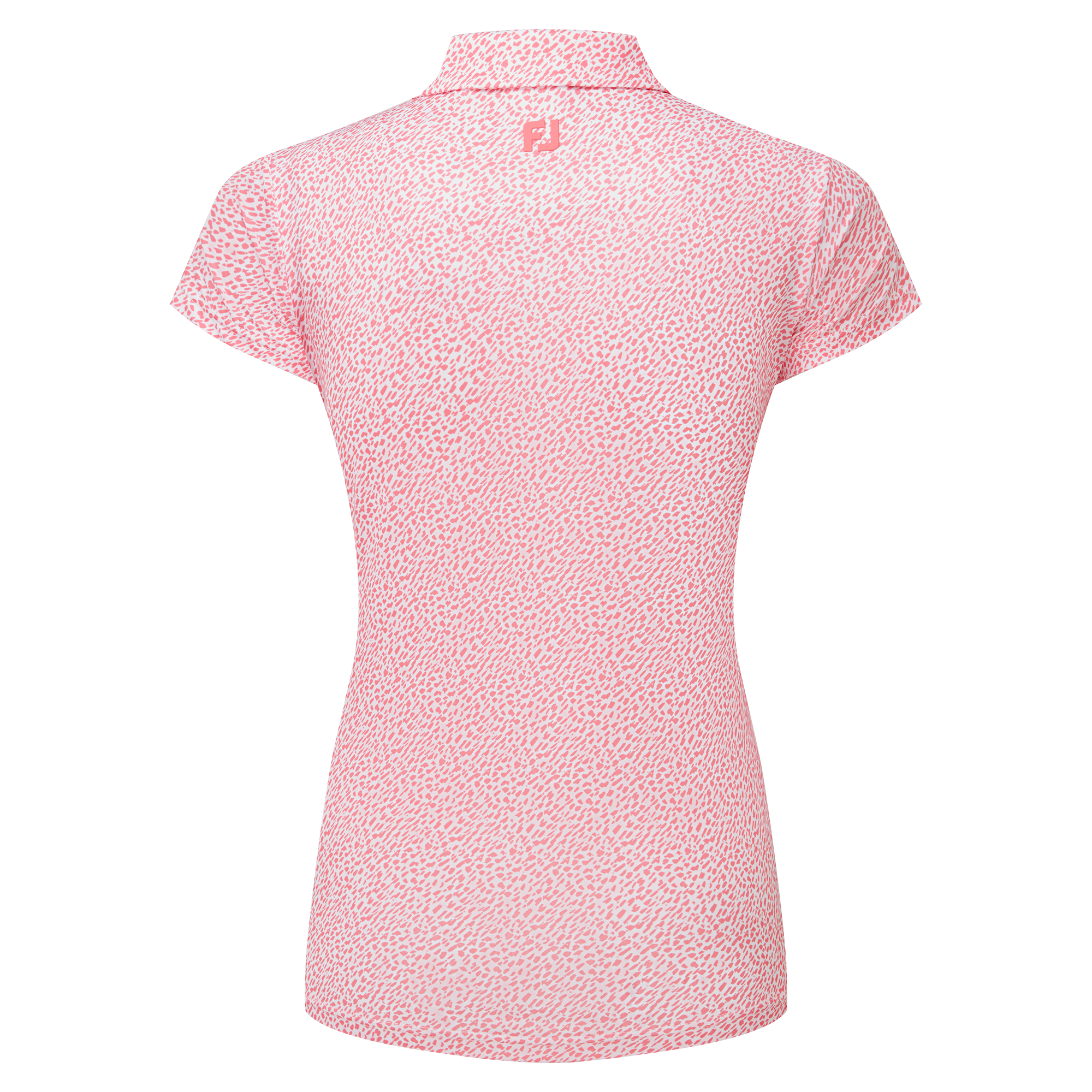 Animal Print Cap Sleeve Lisle